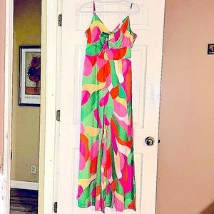 NWT Flying Tomato wide leg pants jumper size small